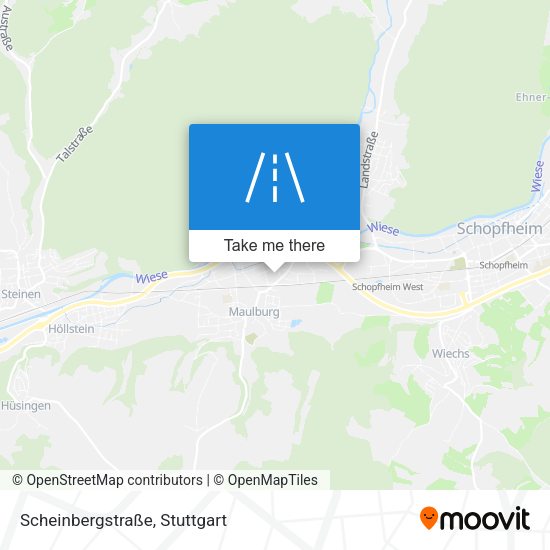 Scheinbergstraße map