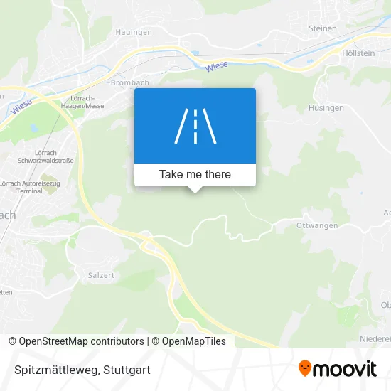 Карта Spitzmättleweg