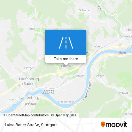 Карта Luise-Bauer-Straße