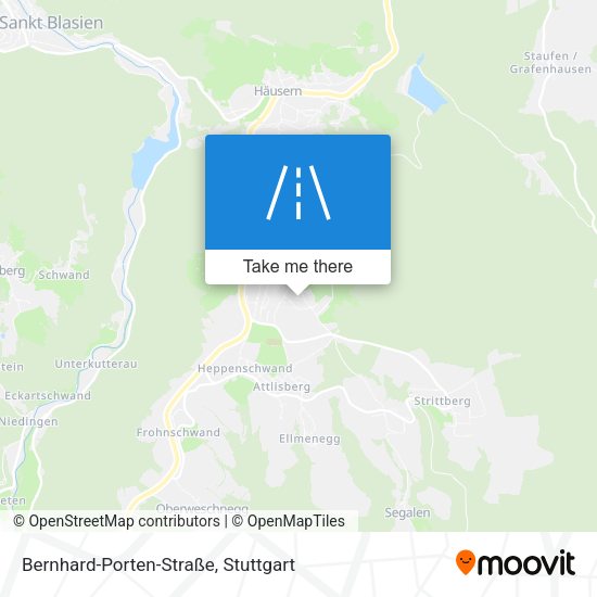 Bernhard-Porten-Straße map