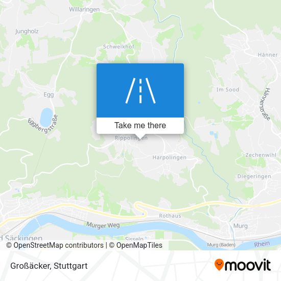 Großäcker map