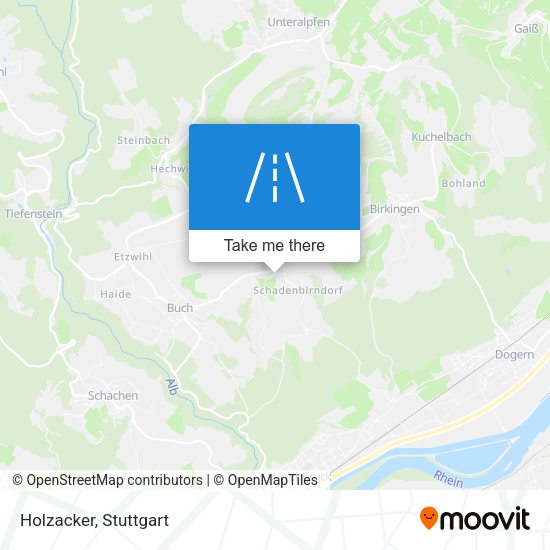 Карта Holzacker