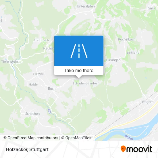 Карта Holzacker