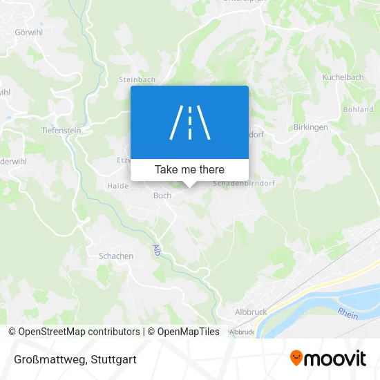 Карта Großmattweg