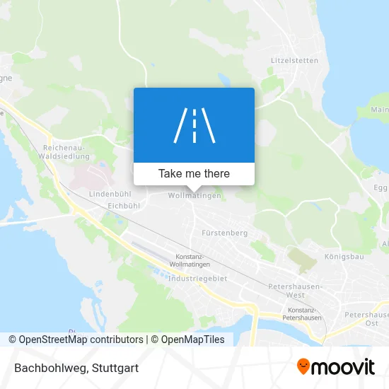 Bachbohlweg map