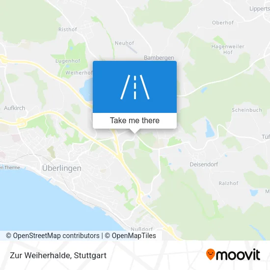 Карта Zur Weiherhalde