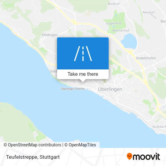 Карта Teufelstreppe