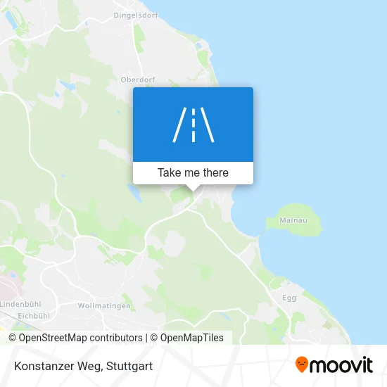 Карта Konstanzer Weg