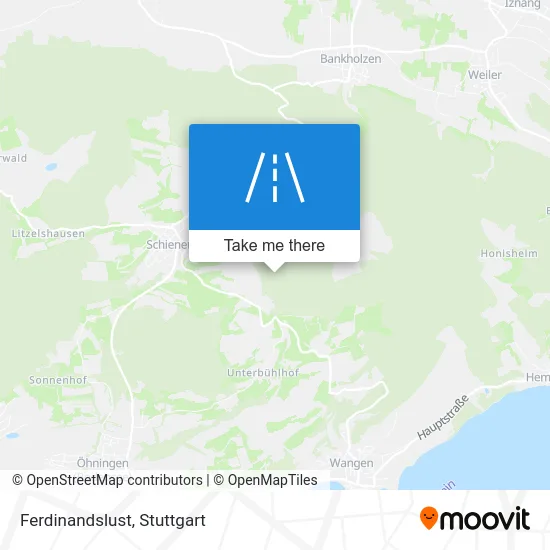 Карта Ferdinandslust