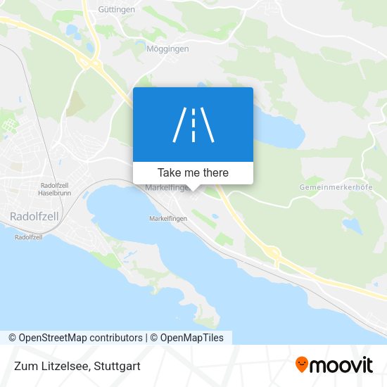 Карта Zum Litzelsee