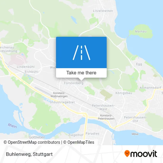 Карта Buhlenweg
