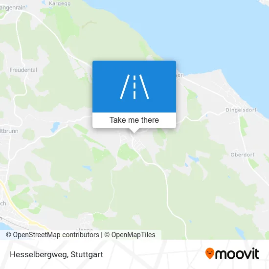 Карта Hesselbergweg