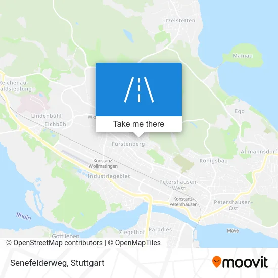 Карта Senefelderweg