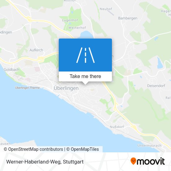 Werner-Haberland-Weg map