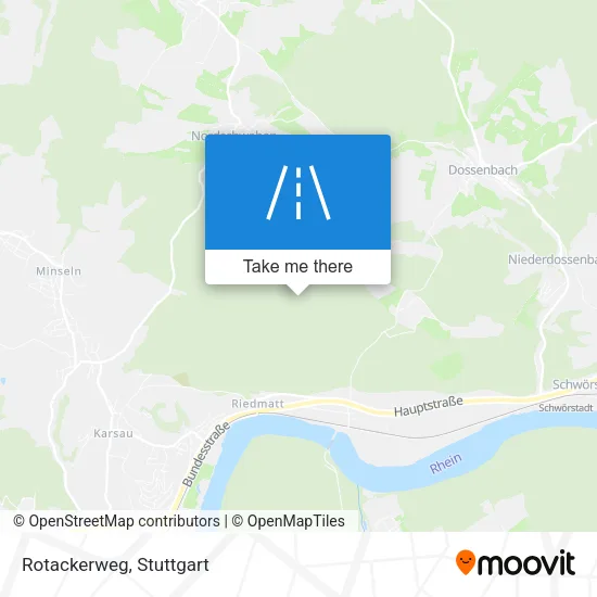 Карта Rotackerweg