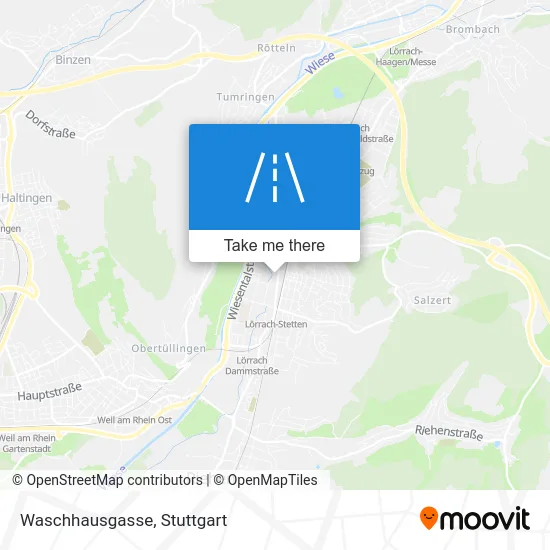 Карта Waschhausgasse