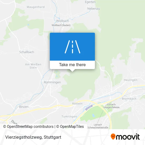 Карта Vierziegstholzweg