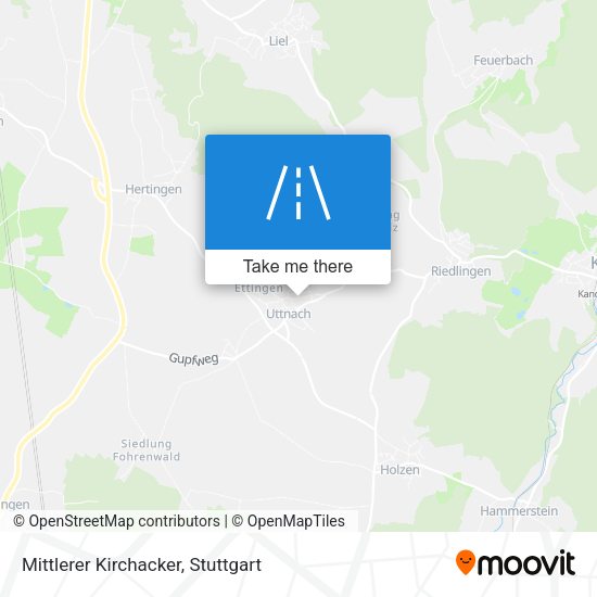Mittlerer Kirchacker map