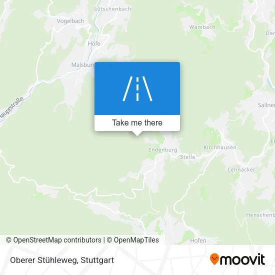 Карта Oberer Stühleweg