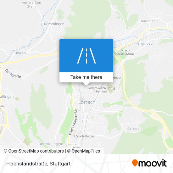Flachslandstraße map