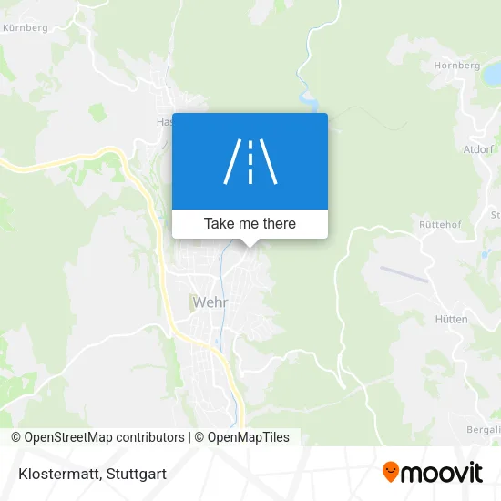 Klostermatt map