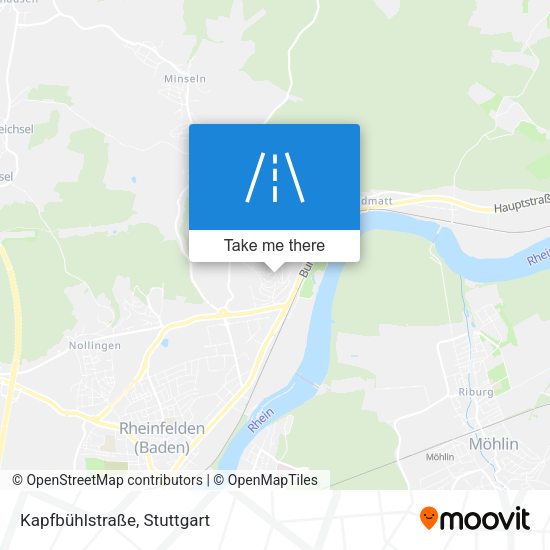 Kapfbühlstraße map