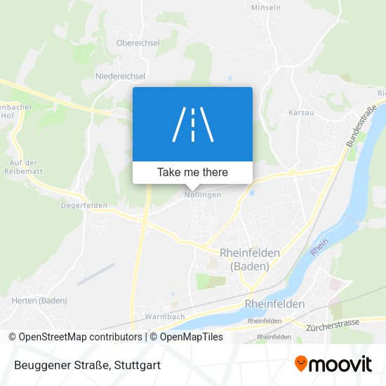 Beuggener Straße map