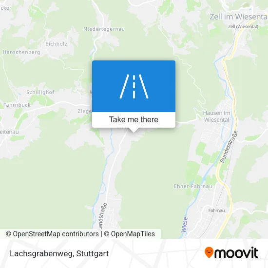 Карта Lachsgrabenweg