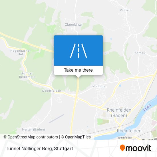 Карта Tunnel Nollinger Berg