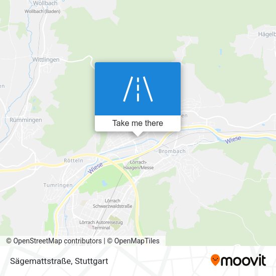 Sägemattstraße map