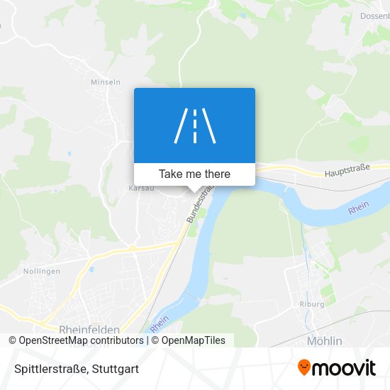 Spittlerstraße map