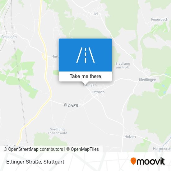 Ettinger Straße map