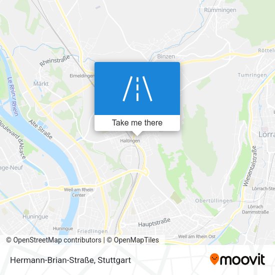Hermann-Brian-Straße map