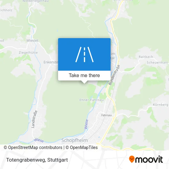 Карта Totengrabenweg