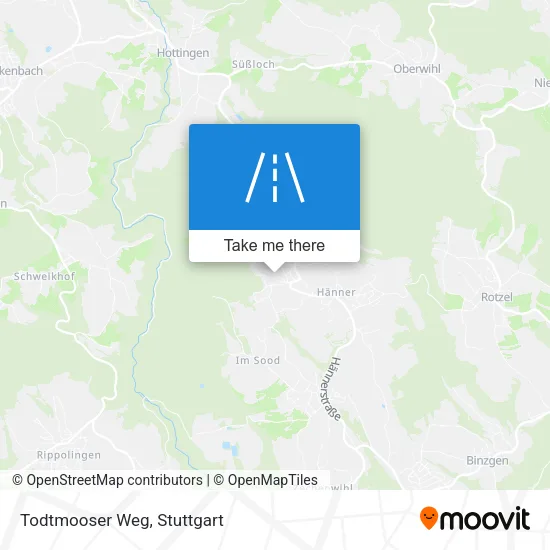 Карта Todtmooser Weg