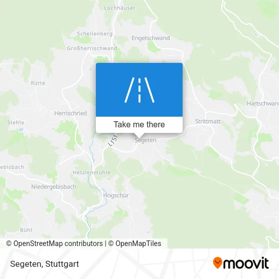 Карта Segeten