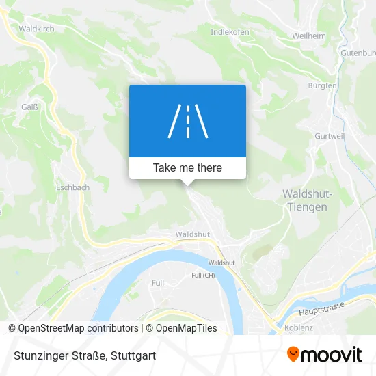 Карта Stunzinger Straße