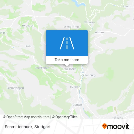 Карта Schmittenbuck