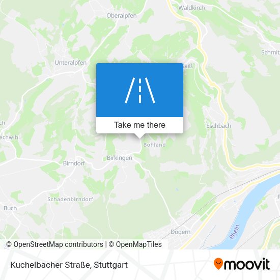 Kuchelbacher Straße map