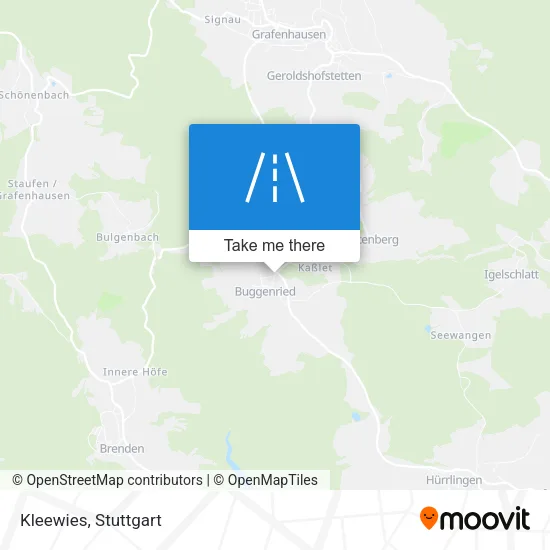 Kleewies map