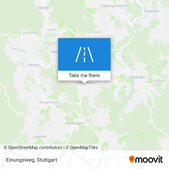 Карта Einungsweg