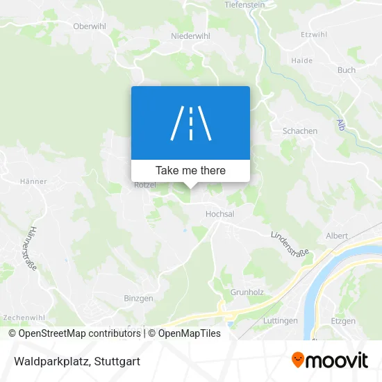 Карта Waldparkplatz