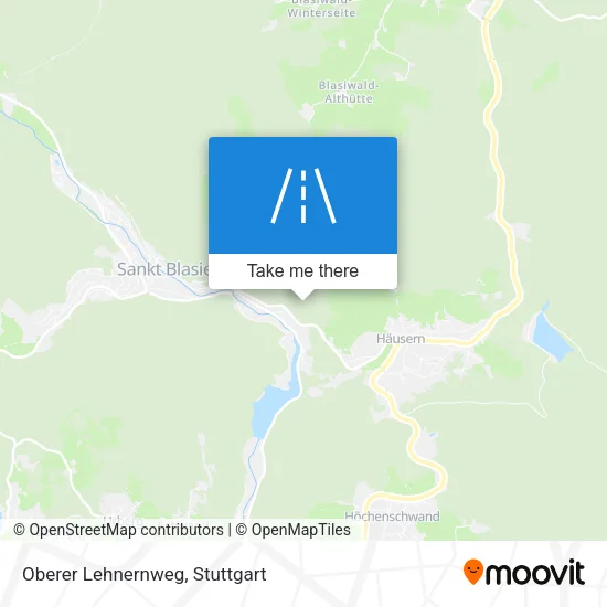 Карта Oberer Lehnernweg
