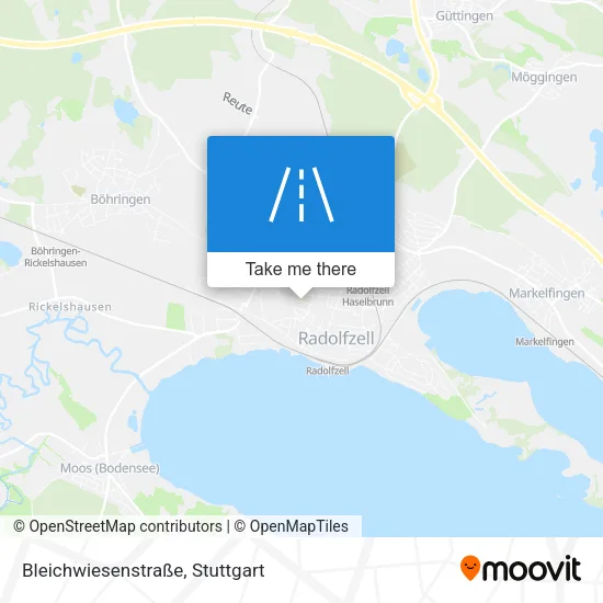 Карта Bleichwiesenstraße