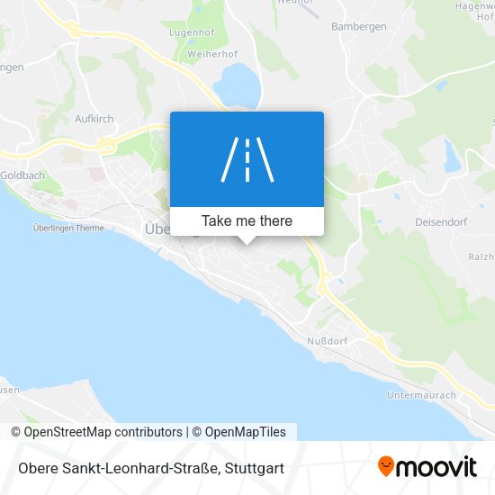 Obere Sankt-Leonhard-Straße map