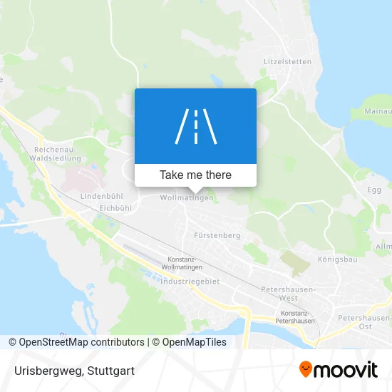 Карта Urisbergweg