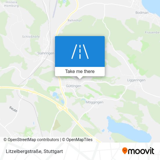 Litzelbergstraße map