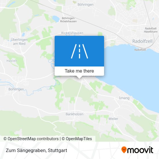 Карта Zum Sängegraben