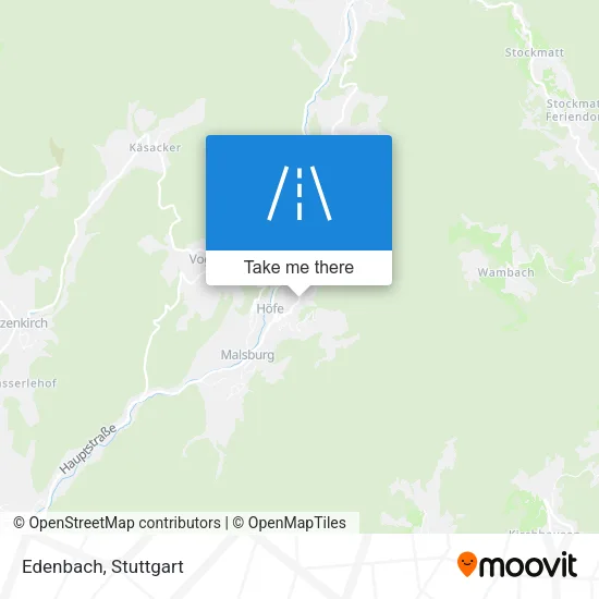 Карта Edenbach