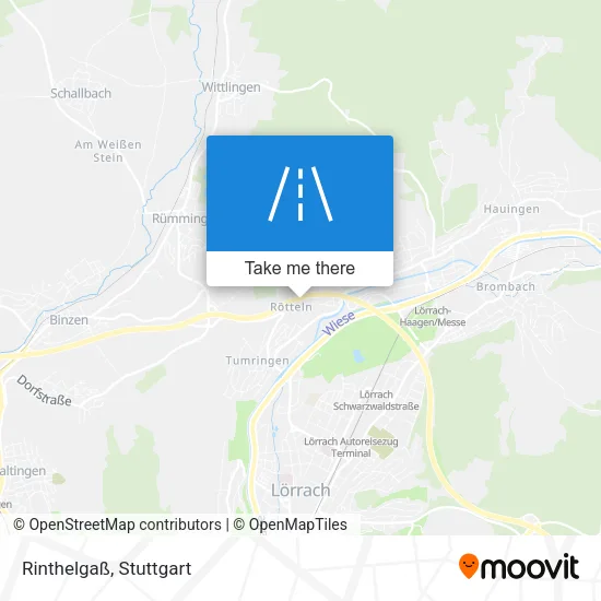 Карта Rinthelgaß